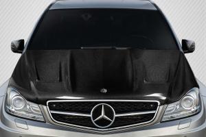 2012-2014 Mercedes C Class W204 Carbon Creations Carlton Hood - 1 Piece