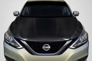 2017-2019 Nissan Sentra Carbon Creations OEM Look Hood - 1 Piece