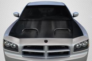 2006-2010 Dodge Charger Carbon Creations Redeye Look Hood - 1 Piece