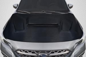 2022-2023 Subaru WRX Carbon Creations Vorin Hood - 1 Piece