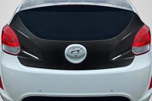 2012-2017 Hyundai Veloster Carbon Creations OEM Look Rear Hatch - 1 Piece