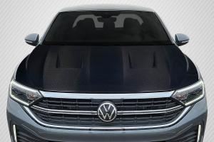 2019-2024 Volkswagen Jetta Carbon Creations Stinger Hood - 1 Piece