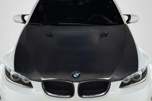 2007-2010 BMW 3 Series E92 2dr E93 Convertible Carbon Creations Geo6ix DriTech M3 Look Hood - 1 Piece