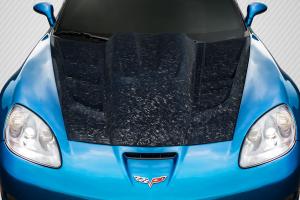 2005-2013 Chevrolet Corvette C6 Carbon Creations AeroForge Dritech ZR Edition 2 Hood - 1 Piece