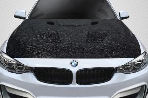 2012-2018 BMW 3 Series F30 / 2014-2020 4 Series F32 Carbon Creations AeroForge DriTech Eros Version 1 Hood - 1 Piece