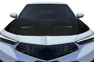 2022-2024 Acura Integra Carbon Creations Sakura Hood - 1 Piece