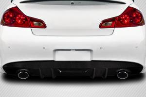 2010-2015 Infiniti G Sedan G35, 2010-2015 Infiniti G Sedan G37 Q40 Carbon Creations Avera Rear Diffuser - 1 Piece