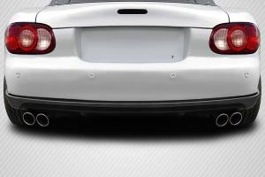 1999-2005 Mazda Miata Carbon Creations Mazdaspeed Look Rear Diffuser - 1 Piece (S)