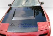 1986-1991 Mazda RX7 Carbon Creations D1 Hood (Carbon Fiber)