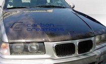 1992-1998 BMW 3 Series/M3 2DR/Convertible Carbon Creations OEM Style Hood (Carbon Fiber)