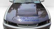 1997-1998 Nissan 240SX Carbon Creations D1 Hood (Carbon Fiber)