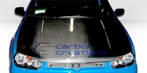 1999-2005 Volkswagen Golf/GTI Carbon Creations Boser Style Hood (Carbon Fiber)