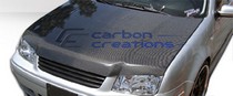 1999-2004 Volkswagen Jetta Carbon Creations Boser Style Hood (Carbon Fiber)