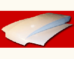 87-93 Ford Mustang Champion Fiberglass Fiberglass Hoods - 5