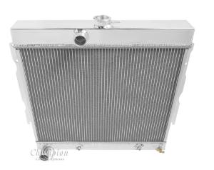 63-64 Savoy, 63-66 Dart, 63-66 Plymouth Valiant / Signet, 63-67 Belvedere, 63-67 Fury, 65-67 Satellite, 65-69 Coronet, 66-69 Charger Champion Aluminum Radiator - 22