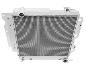 87-04 Wrangler YJ Chevrolet V8 Conversion Champion Aluminum Radiator - 3 Row