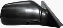 88-92 Mazda 626 CIPA Manual Remote Mirror - Passenger Side Foldaway Non-Heated - (Black)