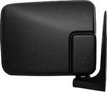 87-96 Mitsubishi Mighty Max CIPA Manual Remote Mirror - Passenger Side Foldaway Non-Heated (Black)