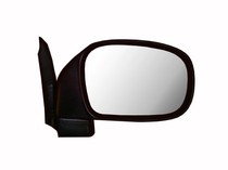 96-04 Nissan Pathfinder CIPA Manual Remote Mirror - Passenger Side Foldaway Non-Heated (Black)