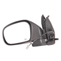 96-04 Nissan Pathfinder CIPA Manual Remote Mirror - Driver Side Foldaway Non-Heated (Black)