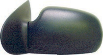 93-95 Nissan Quest CIPA Manual Remote Mirror - Driver Side Foldaway Non-Heated (Black)