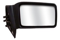 91-96 Ford Escort, 91-96 Mercury Tracer CIPA Manual Remote Mirror - Passenger Side Foldaway Non-Heated - (Black)