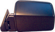 84-93 Jeep Grand Wagoneer, 84-96 Jeep Cherokee (Xj) CIPA Power Remote Mirror - Driver Side Non-Foldaway Non-Heated (Black)
