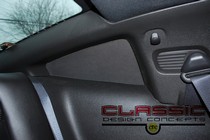 2010-2014 Ford Mustang Classic Design Concepts Quarter Window Closeout