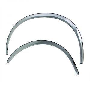 1999-2007 Ford Superduty Coast to Coast Short Fender Trim - Polished Stainless Steel (4-Piece)