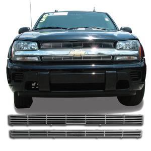 2002-2005 Chevrolet Trailblazer Coast to Coast Grille Overlay (2 Piece)