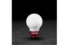 2002-2014 Subaru Impreza COBB Tuning - Subaru 5-Speed COBB Knob - White w/ Race Red