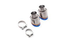 2014-2021 Volkswagen Golf COBB Tuning - Volkswagen Blued Titanium Tip Kit Mk7, Mk7.5, Mk8 GTI