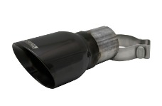 Universal Corsa COR Tip Kit - Single Universal 2.75in Inlet / 4in Outlet Black PVD Pro-Series