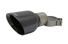 Universal Corsa COR Tip Kit - Single Universal 2.75in Inlet / 4.5in Outlet Black PVD Pro-Series