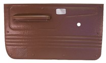 1983-1988 Ford Ranger Base, Super, 1984-1988 Ford Bronco II Base Coverlay Front Door Panels - No Power - Black