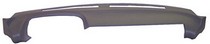 1978-1989 Porsche 928 Base, S, S4 Coverlay Dash Cover - 6 Narrow Vents - Maroon