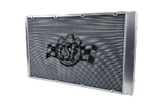 Universal CSF Radiators - Aluminum - Motorsport Dual-Pass Competition Radiator