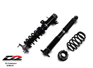 11 Ford Fiesta, 11-14 Mazda Mazda 2 D2 Coilovers - RS Series, 36-Way Adjustable