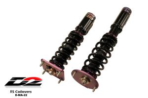 91-02 Ford Escort, 95-97 Kia Sephia, 90-94 Mazda Protg, 92-98 Mazda MX-3, 90-94 Mazda 323, 98-03 Ford Escort ZX2 D2 Coilovers - RS Series, 36-Way Adjustable