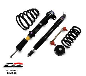 03-09 Mercedes Benz CLK (EXC Airmatic) D2 Coilovers - RS Series, 36-Way Adjustable