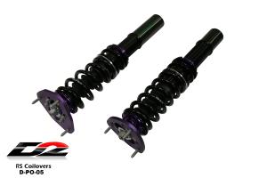 96-04 Porsche Boxster INCL S (986) D2 Coilovers - RS Series, 36-Way Adjustable