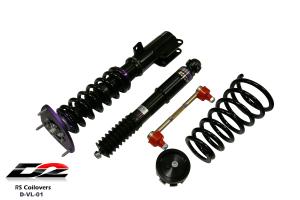 92-97 Volvo 850 (INCL WAGON), 98-00 Volvo S70 / C70 D2 Coilovers - RS Series, 36-Way Adjustable