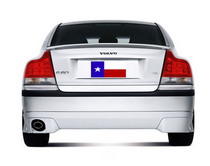 2004-2010 Volvo S60 Post Type, Factory Style DAR Spoiler, Fiberglass