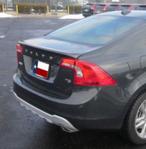 11-UP Volvo S60 (Lip Type, Factory Style) DAR Spoiler, Fiberglass