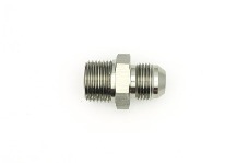 Universal DeatschWerks DW AN to NPT Adapters - 8AN Male Flare To 1/2in. Male