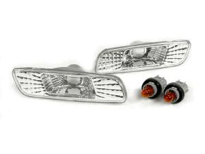 2000-2005 Lexus Is300 DEPO Crystal Clear Front Bumper Side Marker Lights