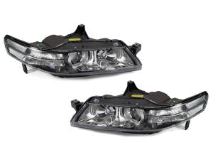 2004-2006 Acura Tl (For 2006 Model, Minor Adjustment Needed For Positioning The Factory Ballast) DEPO Clear Corner D2S Projector Headlights