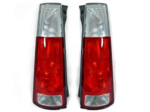 1997-2001 Honda Crv DEPO Red/Clear Tail Lights