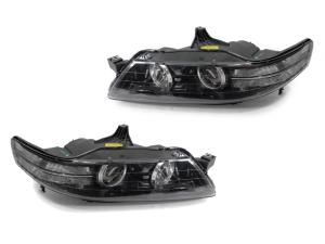 2007-2008 Acura Tl (For Base Models, New Pair Of Corner Sockets Are Needed) DEPO Clear Corner D2S Projector Headlights