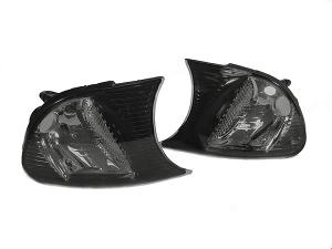 1999-2001 Bmw E46 2D/Cabrio DEPO Crystal Smoke Corner Lights